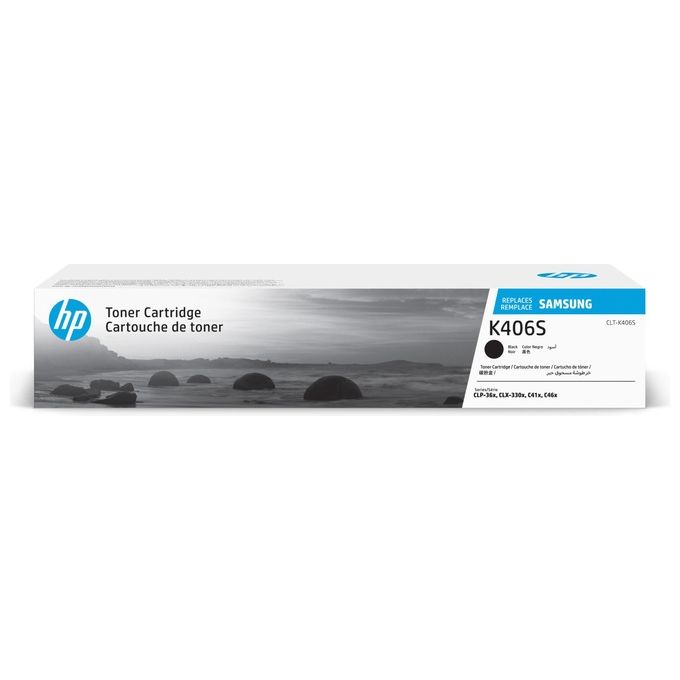 Samsung CLT-K406S Nero originale cartuccia toner (SU118A)