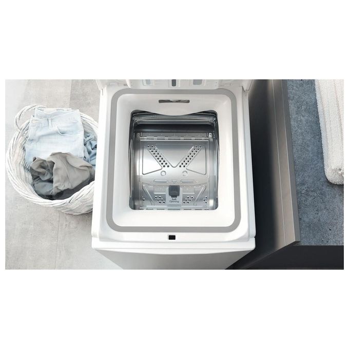 Hotpoint WMTG 625BS IT-1 Lavatrice Carica dall'Alto 6 Kg Classe B Profondita' 60 cm Centrifuga 1200 giri Inverter Wi-Fi