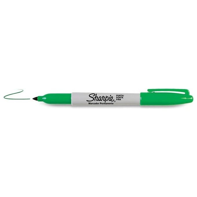 Sharpie Cf12marcat fine p Tonda Verde