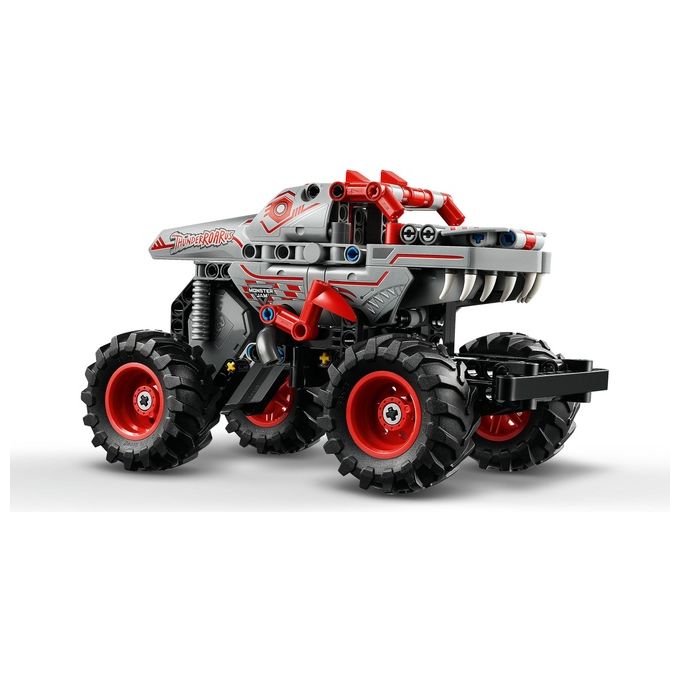 Lego 42200 Technic Monster Jam ThunderROARus Pull Back Set di Costruzioni 232 Pezzi 7 Anni colore Multicolore