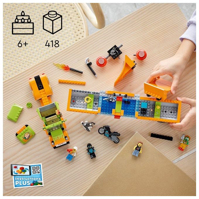 LEGO City Truck dello Stunt Show