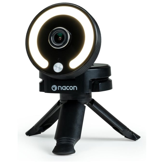 Nacon Webcam Streaming per Pc Game Nero