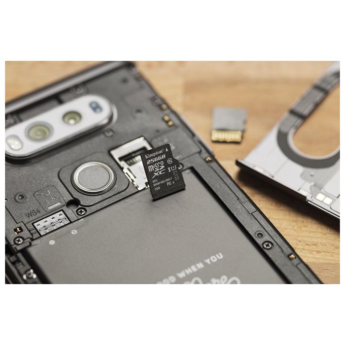 Kingston Canvas Select 32Gb MicroSD UHS-I Classe 10 con Adattatore SD