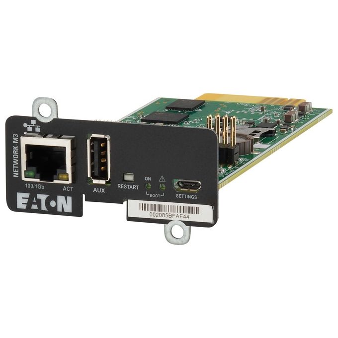 Eaton NETWORK-M3 Scheda di Rete e Adattatore Interno Ethernet 1000 Mbit-s