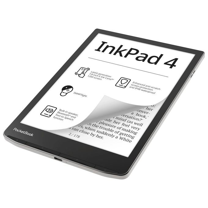 Pocketbook InkPad 4 Stradust Silver