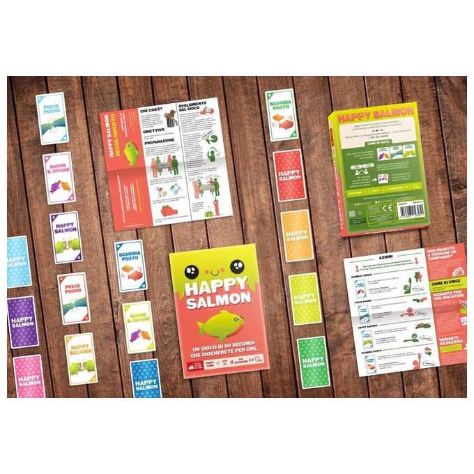 Asmodee Happy Salmon Gioco da Tavolo
