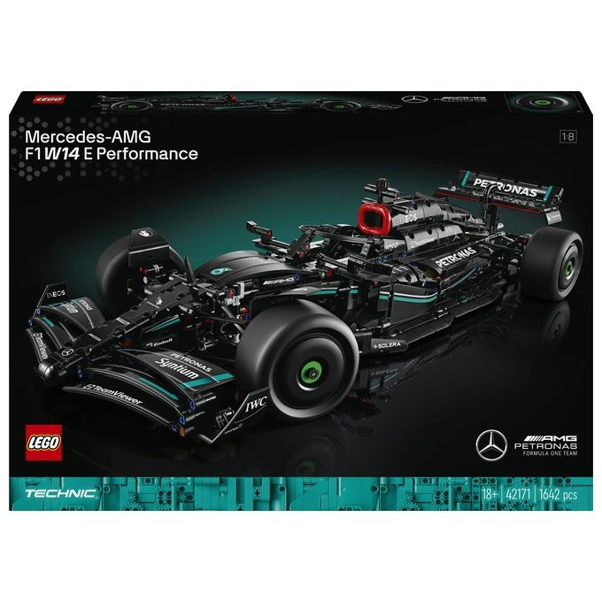LEGO Technic 42171 Mercedes-AMG F1 W14 E Performance, Modellino da Costruire di Auto da Corsa Scala 1:8, Idea Regalo Adulti