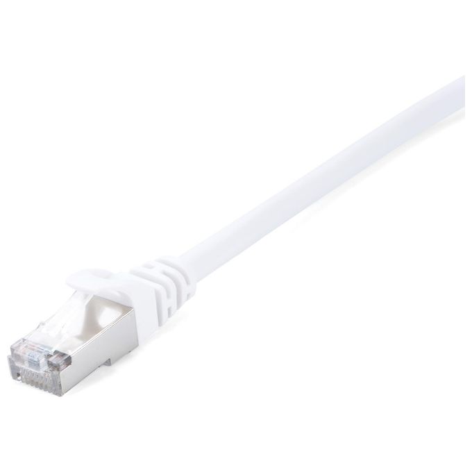 V7 Cavo di Rete Cat.6 Stp 1mt Bianco Schermato