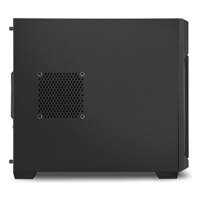 Sharkoon V1000 Case Mini-itx Micro-atx Audio In-Out 1x120mm Fan Front 1x120mm Fan Rear
