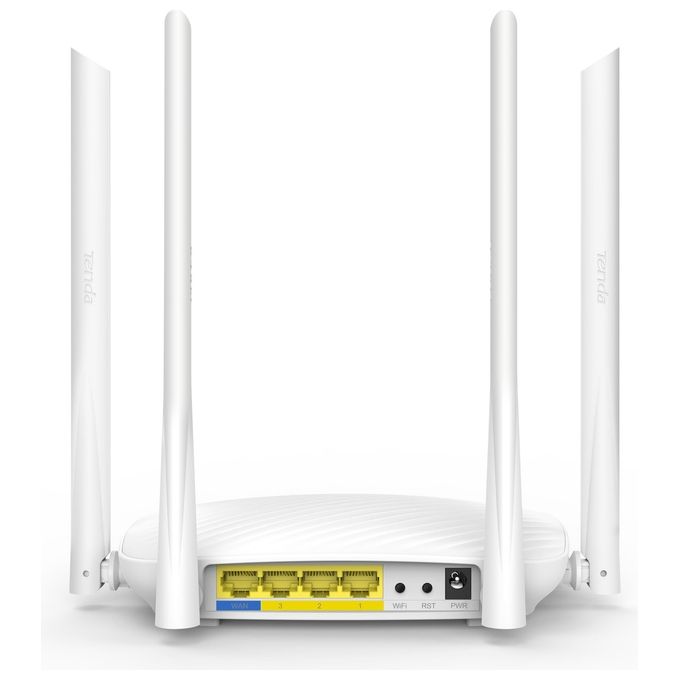 Tenda F9 Router Wireless Banda Singola 2.4GHz Gigabit Ethernet Bianco