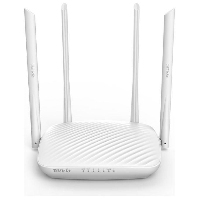 Tenda F9 Router Wireless Banda Singola 2.4GHz Gigabit Ethernet Bianco