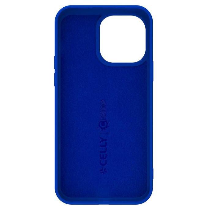 Celly Cromo Cover per iPhone 15 Pro Blu