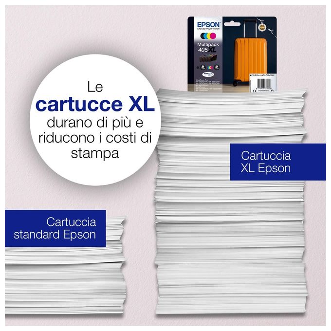 Epson 405 Durabrite Ultra Ink Cartuccia Originale Magenta