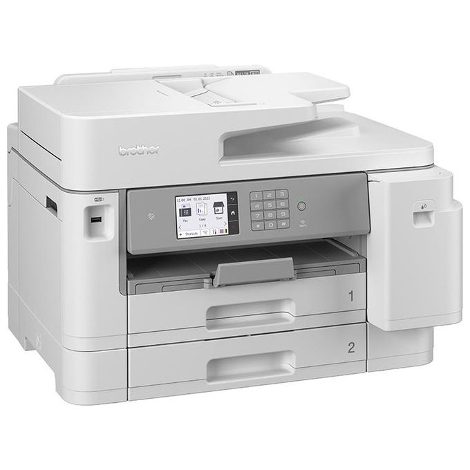 Brother MFC-J5955DW Stampante Inkjet Multifunzione a colori con stampa fino al formato A3, PCL, duplex, ADF, doppio cassetto, rete wireless e cablata, NFC