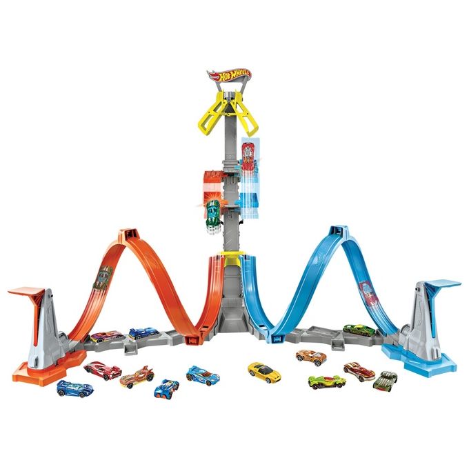 Mattel Set Pista Hot Wheels Lancio Nel Vuoto