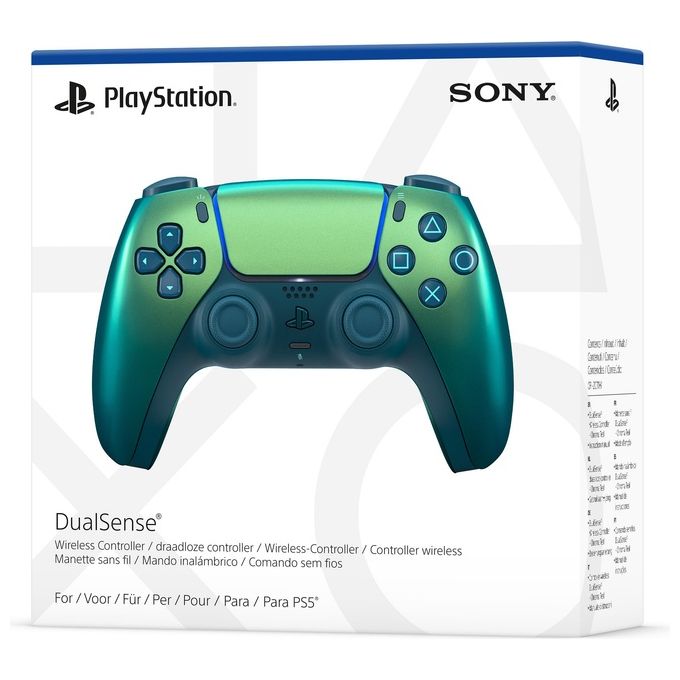 Sony Controller DualSense Wireless, PS5, Bluetooth, Chroma Teal Iridescente