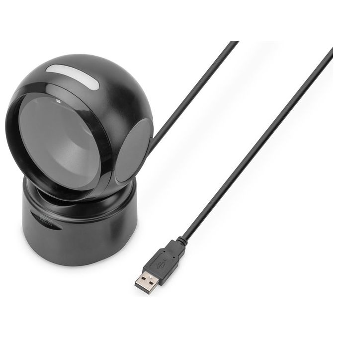 Digitus Scanner di Codici a Barre USB Desktop 2D