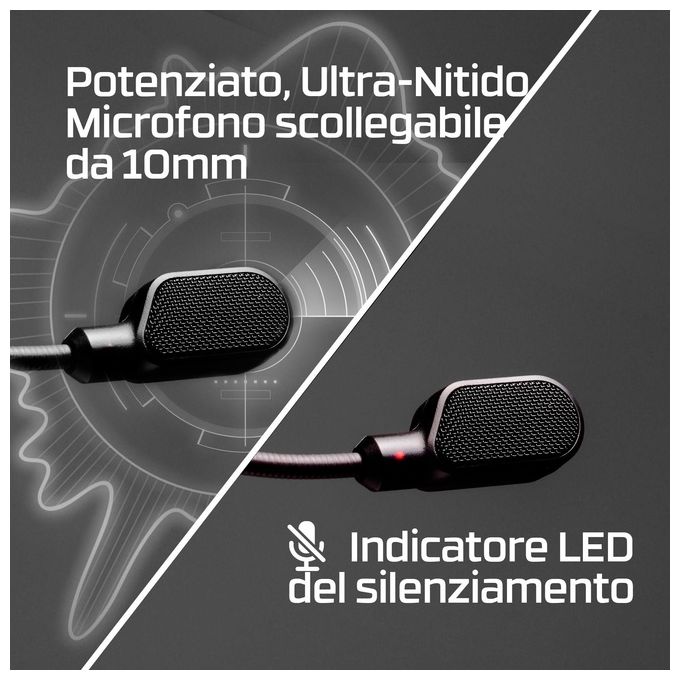 HP HyperX Cloud III Cuffie da Gaming Nero-Rosso