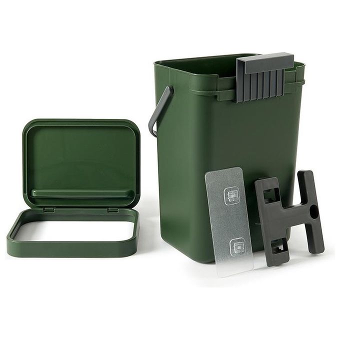 Perfetto Pattumiera Umido Gino 12 Litri Verde