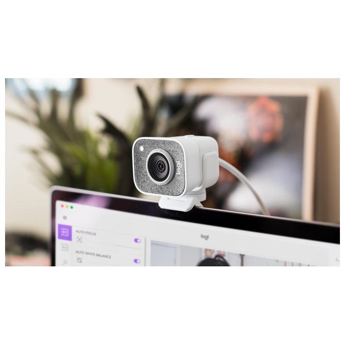 Logitech Streamcam Webcam 1920x1080 Pixel Usb 3.2 Gen 1 Bianco