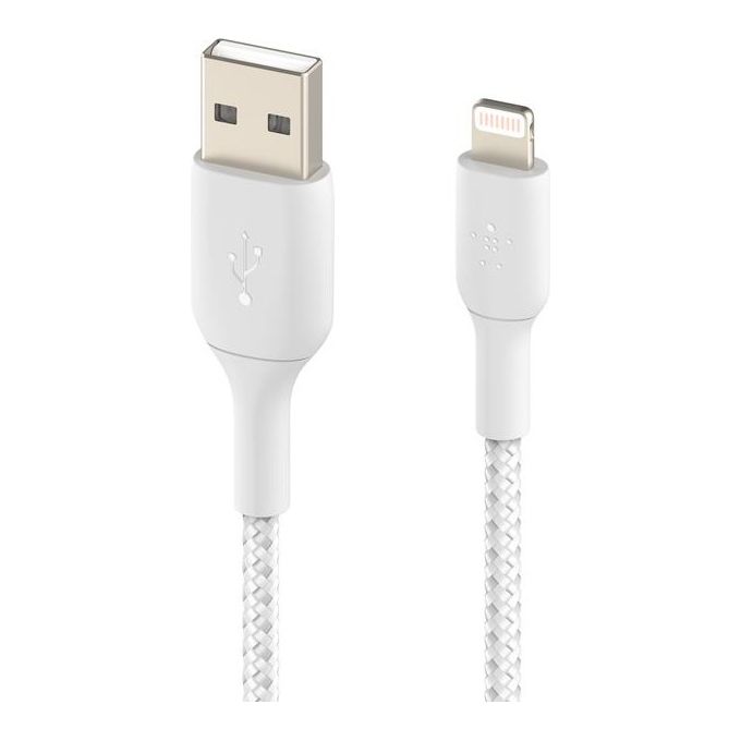 Belkin CAA002BT1MWH Cavo Lightning 1mt Bianco