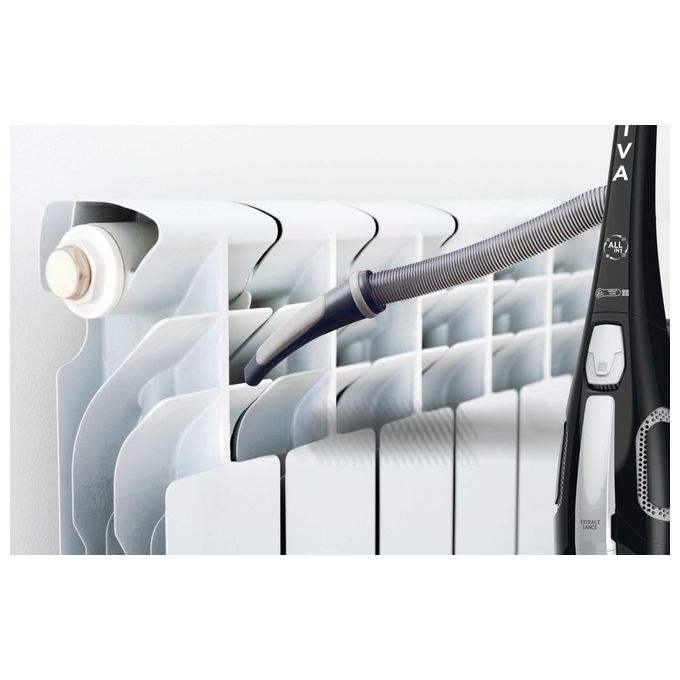 Hoover DV 16 011 Diva Scopa Elettrica con Filo con Sacco Tutto in 1 Potenza 750 W Nero