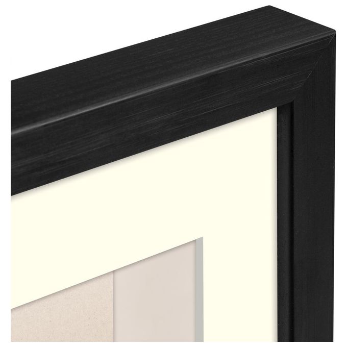 Zep Portafoto Malmo Black 15x20-20x30cm in Legno con Passepartout