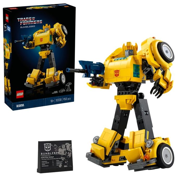 Lego Icons Transformers Bumblebee