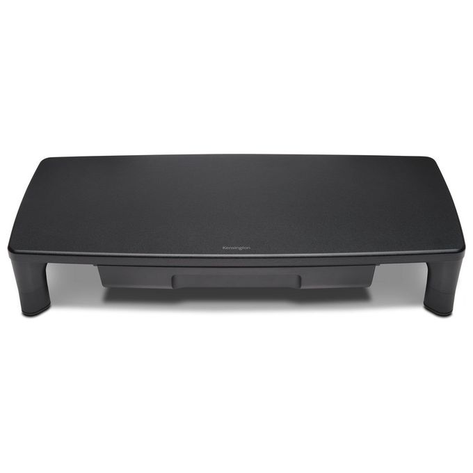 Kensington K55725WW Supporto per Monitor con Cassetto SmartFit Regolabile in Altezza per Monitor fino a 30'' e 15 Kg colore Nero