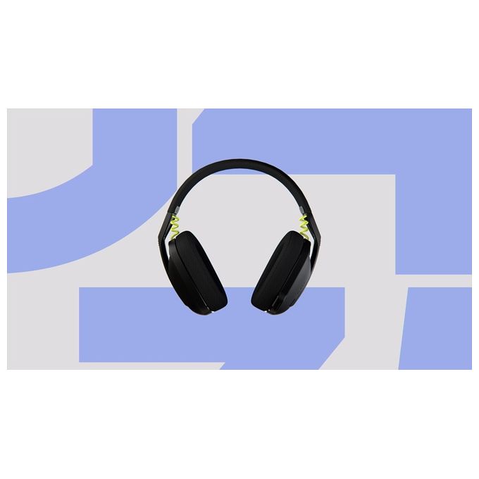 Logitech G435 LIGHTSPEED Cuffie Gaming Wireless Bluetooth -Over Ear Microfoni Integrati Nero
