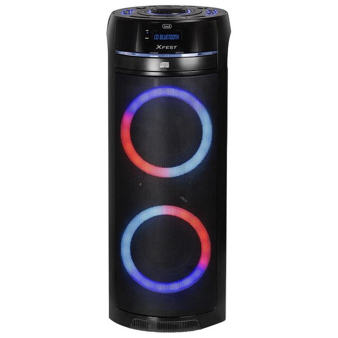 Trevi Sistema Audio XFEST XF 900 CD Amplificato 90W Bluetooth 2 Ingressi Microfono Usb