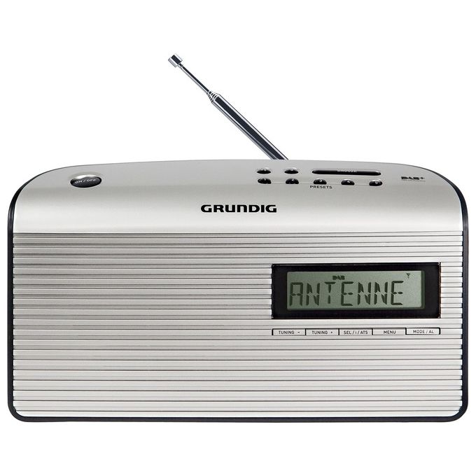 Grundig Music 7000X Dab Bp Portatile Digitale Argento