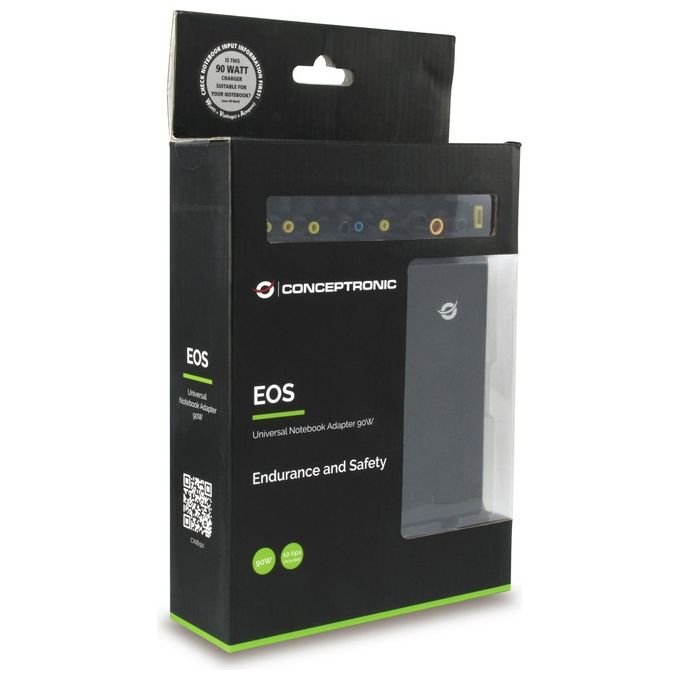 Conceptronic 90w Notebook Charger 10 Tips 7 Set