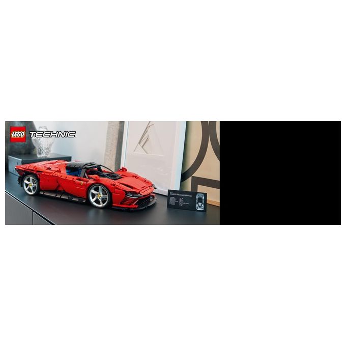 LEGO, Ferrari Daytona SP3 Technic, Set di Costruzione, 3778 Pezzi