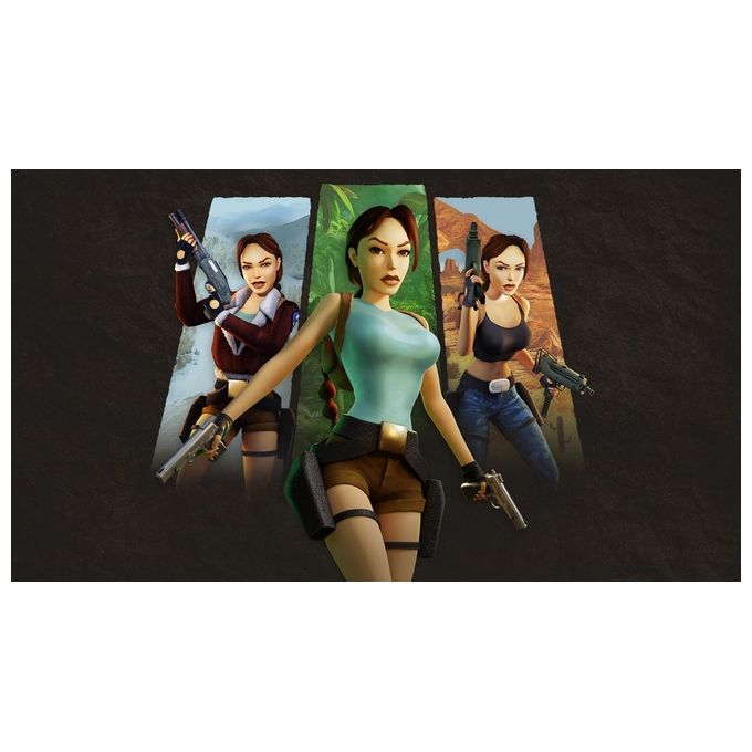 Crystal Dynamics Videogioco Tomb Raider I II III Remastered per Nintendo Switch