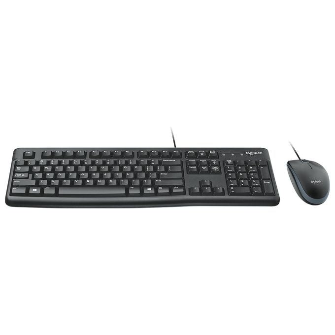 Logitech Desktop MK120 Set mouse e tastiera USB International NSEA