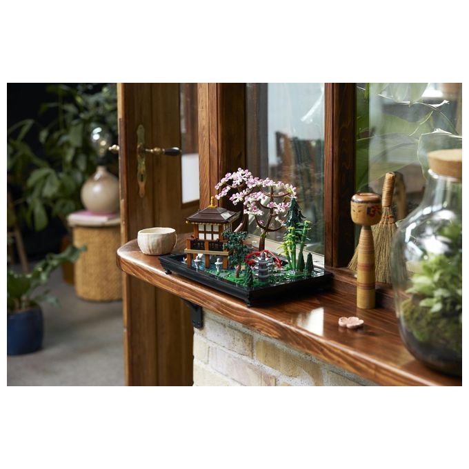 LEGO Icons 10315 Il Giardino Tranquillo, Kit Giardino Botanico Zen per Adulti con Fiori di Loto, Regalo per Donna e Uomo