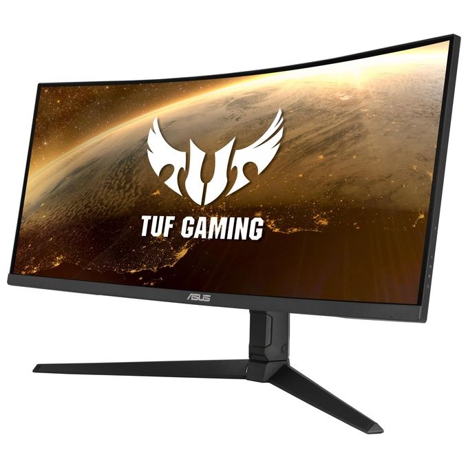 ASUS Monitor 34'' LED VA Curvo Gaming VG34VQL1B 3440x1440 WQHD Tempo di Risposta 1ms Frequenza di Aggiornamento 165 (Hz) Nero