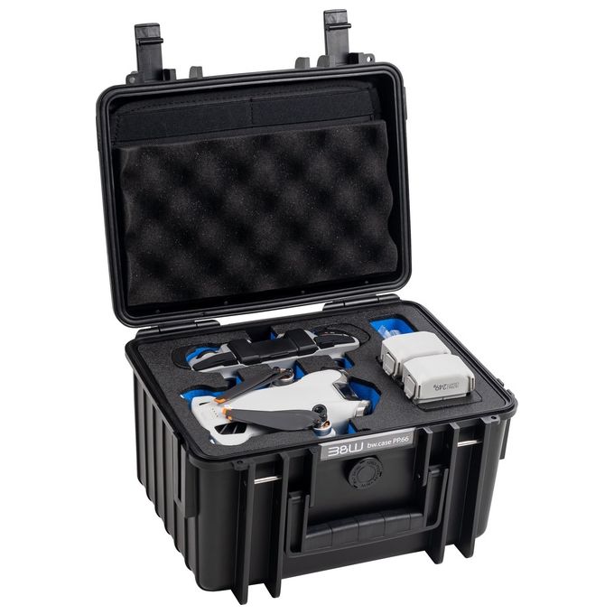 BeW International Drone Case PP.66 Nero per DJI Mini 4 Pro