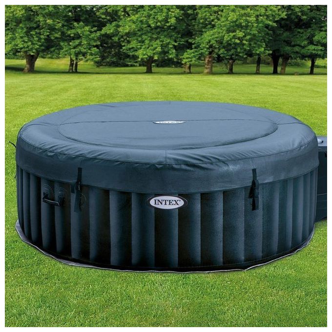Intex Piscina Spa Idromassaggio Bubble Massage 216x71cm 6 Posti da Esterno con Accessori