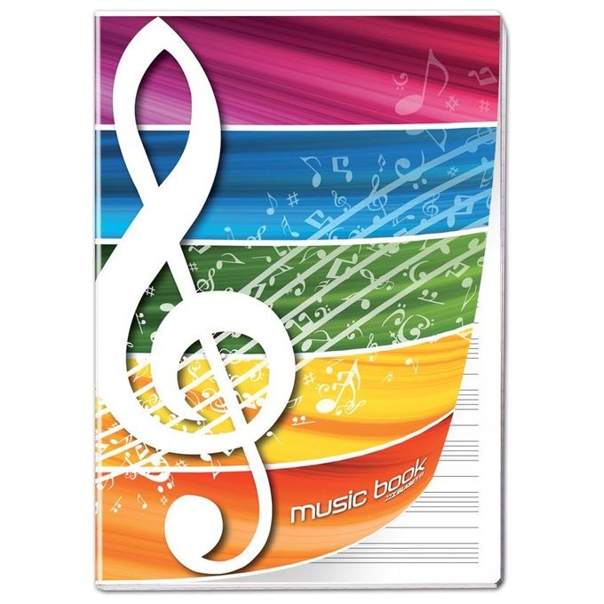 Blasetti 5707 Confezione 10 Pezzi Maxi Musica A4 100g