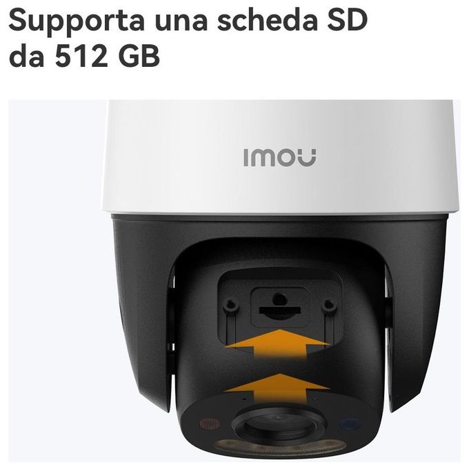 Imou Telecamera Cruiser SC 3K PTZ IP-Wi-Fi Full-color 5MP RedeBlue light