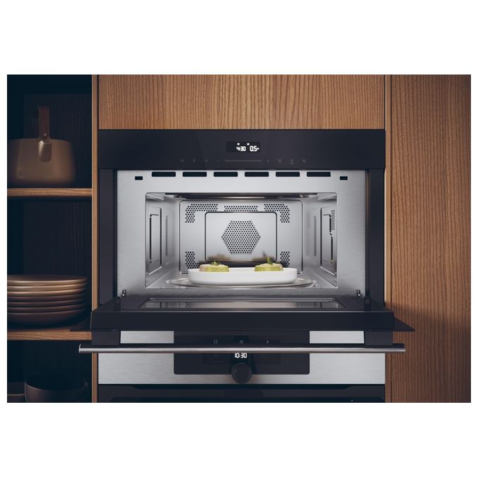 Haier HWO38MG2IHXBD Full Touch Series 2 Forno a Microonde da Incasso Combinato con Grill Capacita' 34 Litri Potenza 900 Watt colore Nero