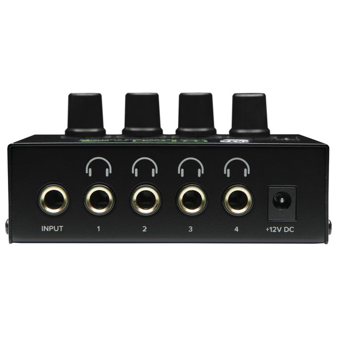 Mackie HM-4 Amplificatore Professionale per Cuffia a 4 Vie Nero