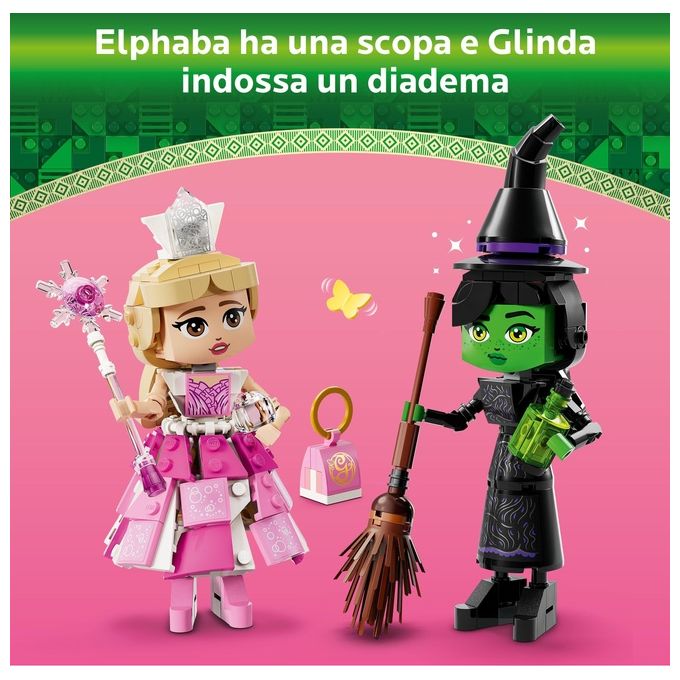 Lego Wicked Personaggi di Elphaba e Glinda