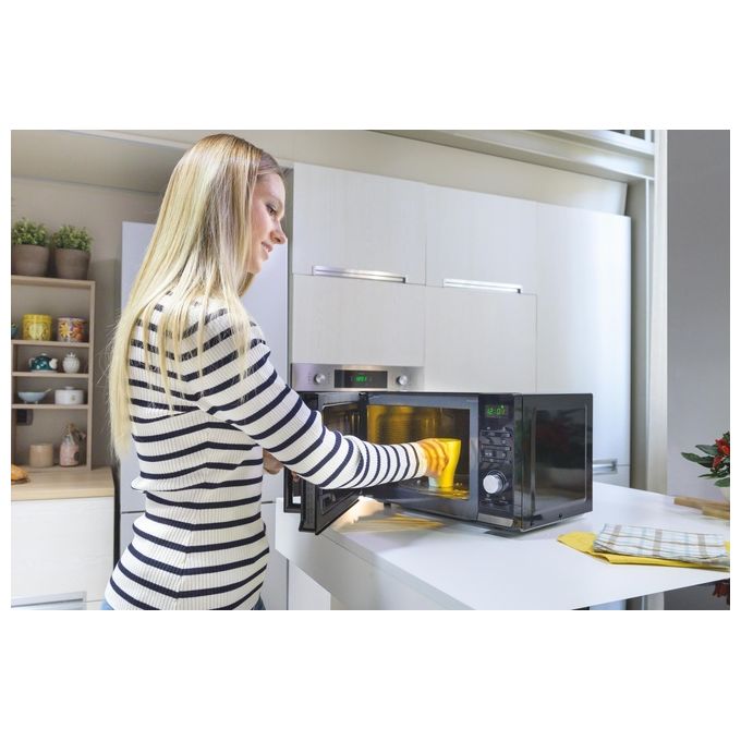 Candy CMGA23TNDB New Timeless Forno a Microonde con Grill Capacita'23 Litri Potenza 900W Elettronico Nero