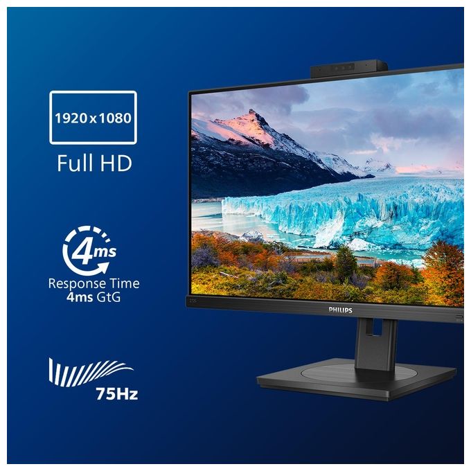 Philips S Line 272S1MH-00 LED Display 27'' 1920x1080 Pixel Full HD Nero