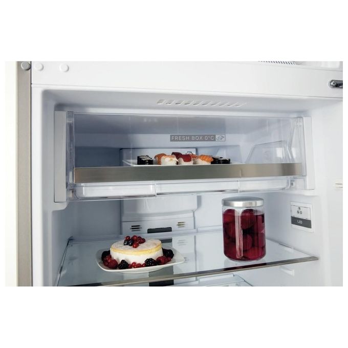 Whirlpool WT70E 952 X Frigorifero Doppia Porta Libera Installazione 457 Litri Classe Energetica E Acciaio Inossidabile