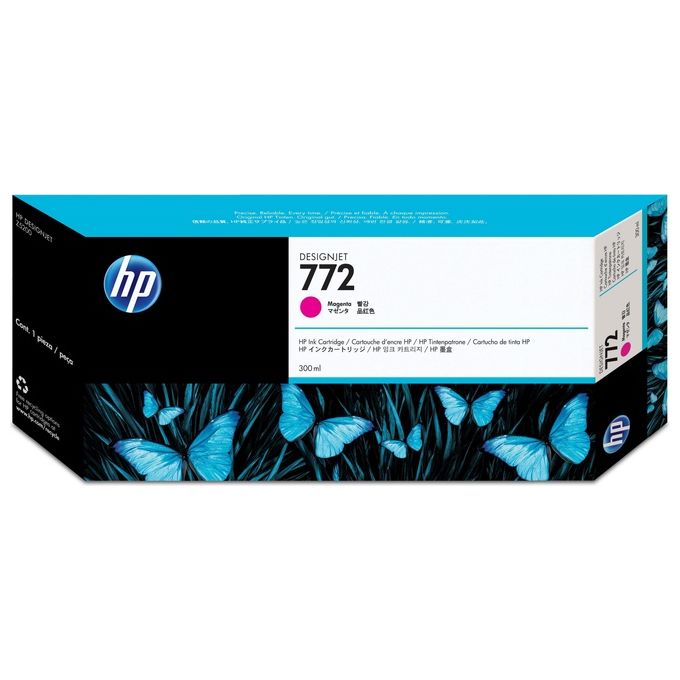 Hp Cartuccia Ink 772 Da 300ml Magenta