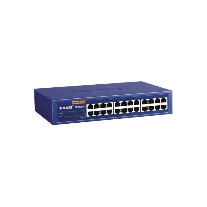 Tenda Switch 24 Porte Da Rack 10-100-1000 Gigabit